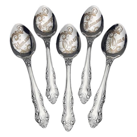 Купить ложка сувенирная с женским именем в ассортименте, нержавеющая ...
