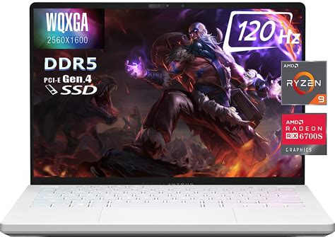 Amazon ASUS 2023 ROG Zephyrus 14 WQXGA 120Hz Gaming Laptop AMD