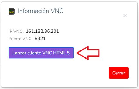 Cómo acceder a un VPS a través de VNC en el Panel Cloud de Elástika