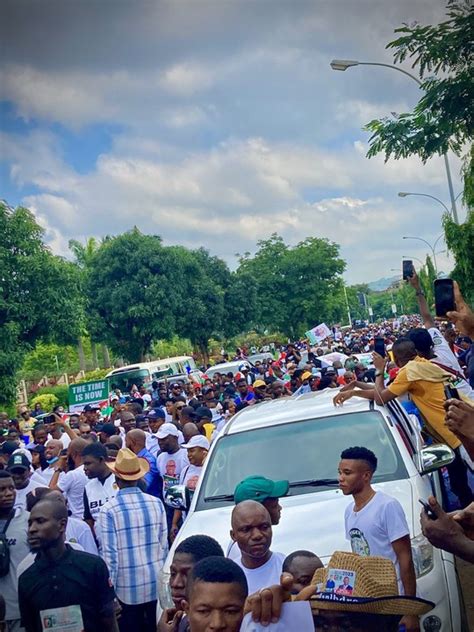 Photos And Video Abuja Mega Rally For Obi Datti Politics Nigeria