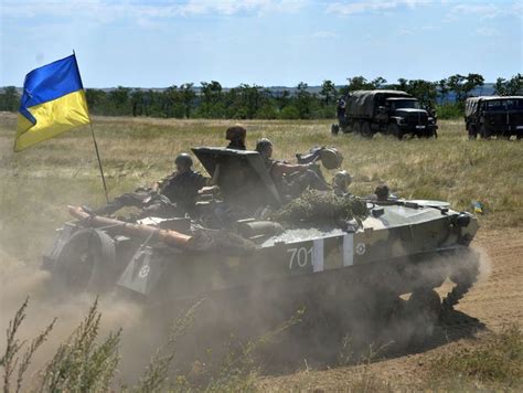 Ukraine Government Battles Pro Russia Rebels