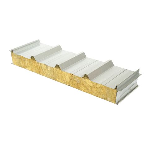 Hot Item Einfach Zu Installierende Rockwool Sandwich Dachplatte In