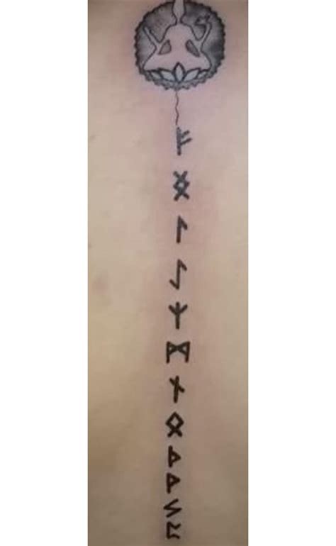 Hi what do these runes mean? I want it as a tattoo. Can i use this and ...