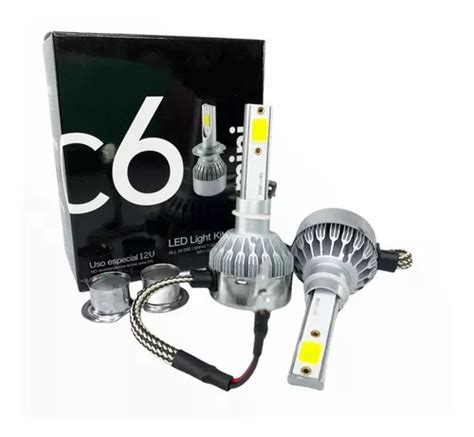 Kit Luces Cree Led H Mini Sin Cooler Lms Luz Blanca