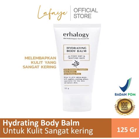 Jual ERHA Lotion Pelembab Kulit Kering ERHALOGY Hydrating Body Balm