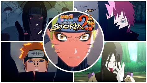 Naruto Shippuden Ultimate Ninja Storm All Bosses Fps Youtube