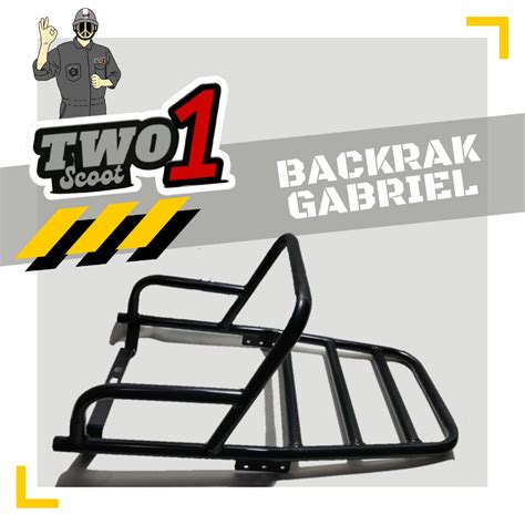 Jual Backrack Gabriel Rack Belakang Gabriel Vespa Px Ps Exclusive Excel