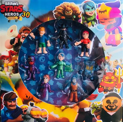 Brawl Stars Heros Du Y Zestaw Figurek Hit