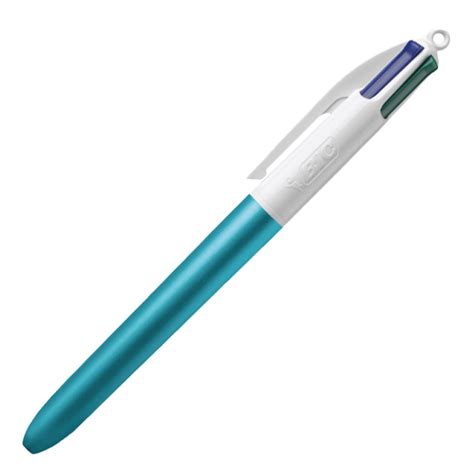 Stylo Bille Bic Couleurs Glace Pointe Moyenne Retractable Chez