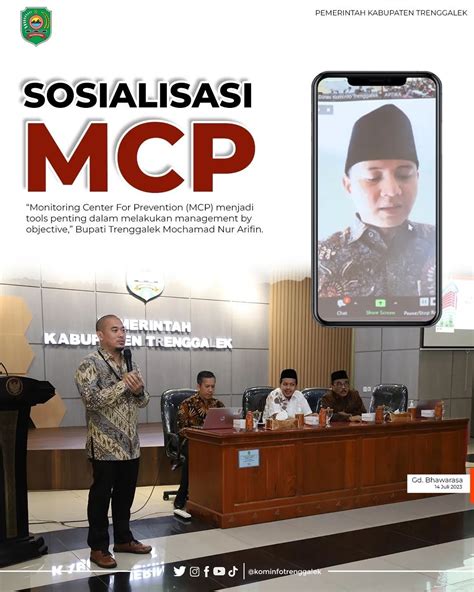 Sosialisasi Mcp Monitoring Center For Prevention Dari Kpk Ri Di