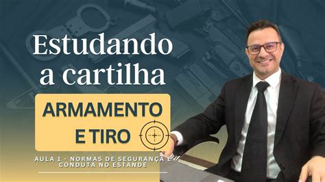 Estudo Da Cartilha De Armamento E Tiro Aula 1 YouTube