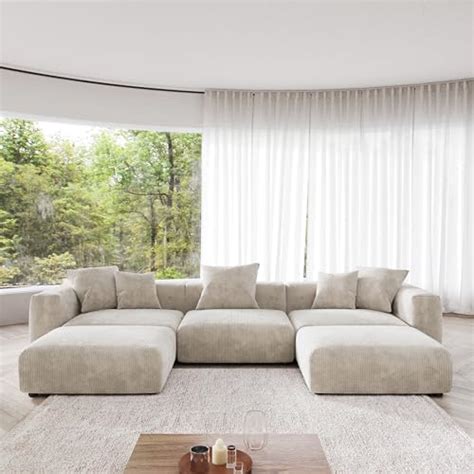 Amazon Jach Oversized Modular Sectional Sofa Deep Seats