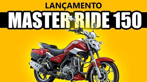 Lan Amento Haojue Master Ride Youtube