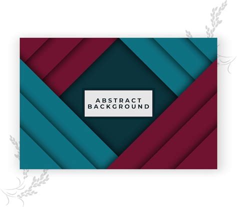 El Fondo Abstracto Moderno Vector Premium