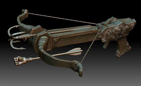 Crossbow 3D print design on Behance