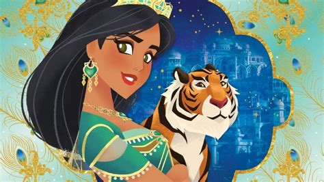 Princess Jasmine And Rajah The Tiger From Disney S Live Action Movie Aladdin Princesas