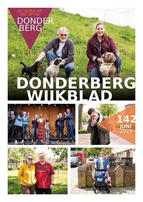 Wijkblad Editie Juni Donderberg