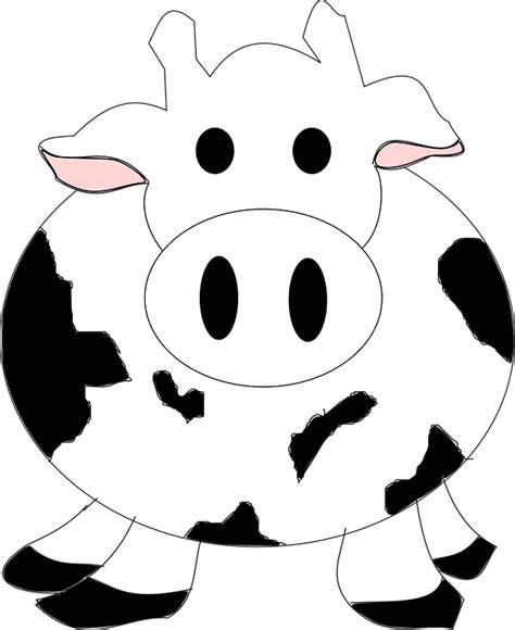 Cow Cattle Milk Farm Free Vector Graphic On Pixabay