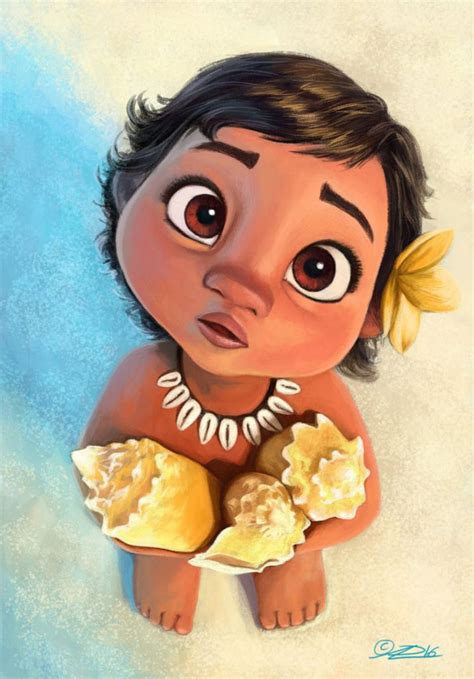 Imagem De Personagens Moana Moana Baby Arte Da Disney Desenhos