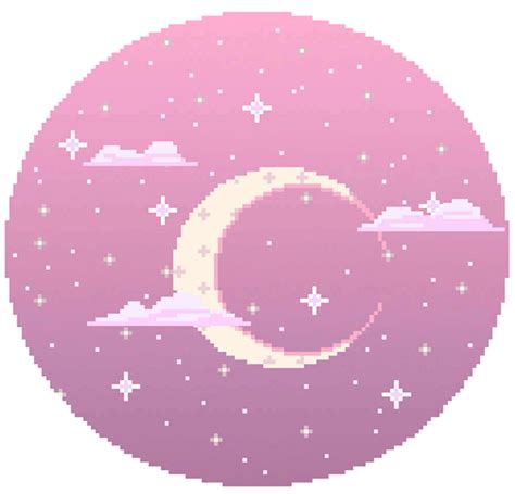  Pixel Art Moon Tenor Aesthetics Wallpaper Png Aesthetic Vaporwave