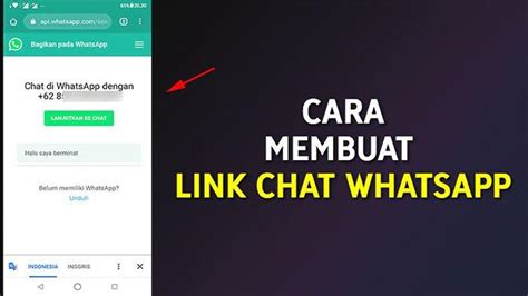 Cara Membuat Link Whatsapp Dengan Mudah Simaktekno Verloop Io