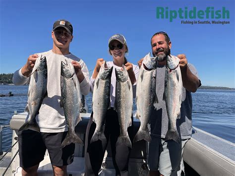 Seattle Salmon Fishing Report August