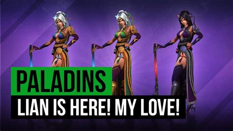 Paladins 🔴 Lian Is Here My Love Youtube