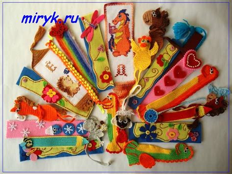 Вязание спицами, рукоделие » Blog Archive Закладки для книг своими ...