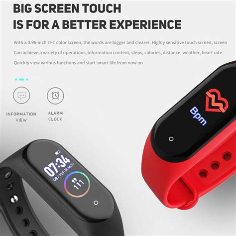 Reloj Inteligente Deportivo M4 Con Bluetooth Pantalla A Color Control