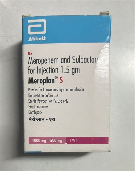 Meroplan S 1 5 Injection Strength 2 Gm At Rs 600 Piece In Hyderabad