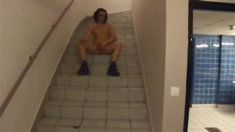 Totaly Naked At Public Toilets