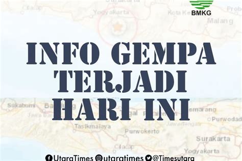 Info Update Pusat Gempa Hari Ini November Gempa Terkini