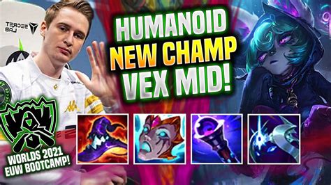 HUMANOID FIRST TIME NEW CHAMPION VEX WORLDS BOOTCAMP EUW MAD