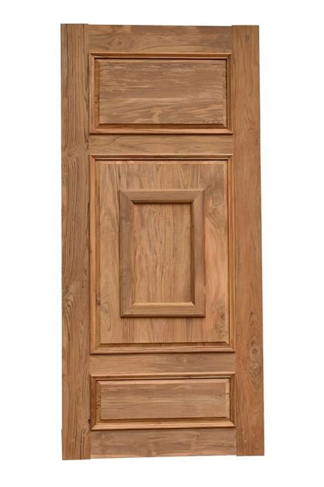 Interior Inch Rectangle Modern Teak Wood Door For Home At Rs Sq