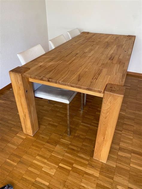 Massiver Holztisch Kaufen Auf Ricardo