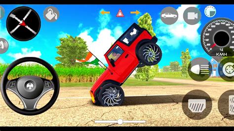 Dollar Song Modified Mahindra Black Thar👿 Indian Cars Simulator 3d