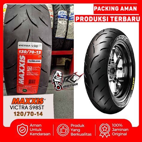 Jual BAN BELAKANG HONDA PCX AEROX 155 MAXXIS VICTRA 120 70 RING VELG 14