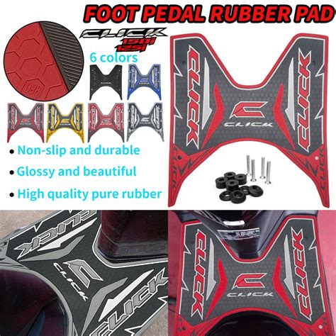 Pinph Honda Click Matting Footboard V For Click Rubber Made In