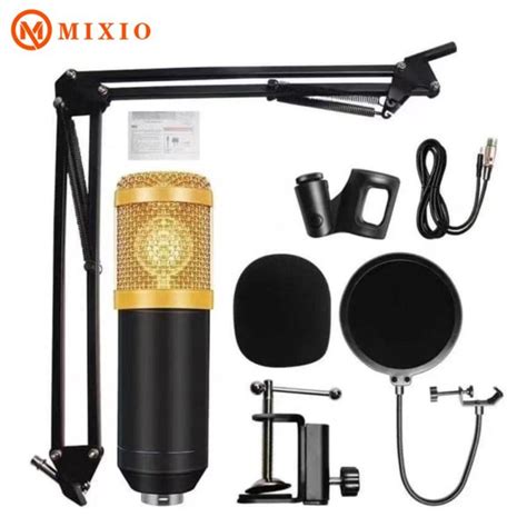 Jual Mixio Bm Ec Original Full Paket Recording Microphone Condenser