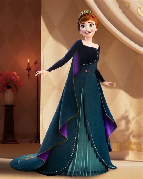 Anna Queen Of Arendelle In Frozen II 2019 Frozen Film Frozen Elsa