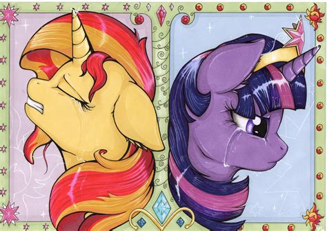 Mlp Sunset Shimmer And Twilight Sparkle Porn Moliba