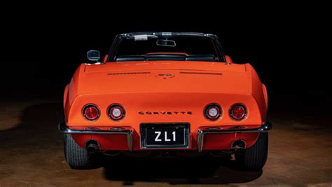 One Of One Chevrolet Corvette Stingray Zl Convertible Heads To