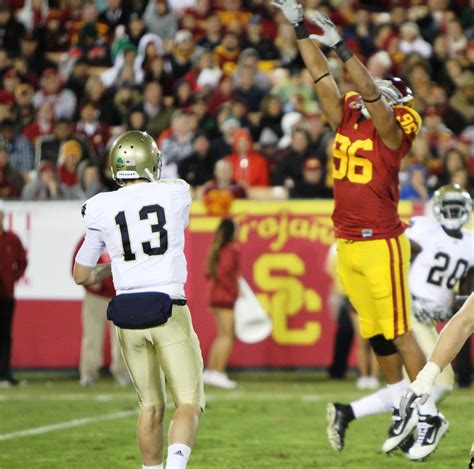 916 The Notre Dame Fighting Irish Defeated The Usc Trojans… Flickr