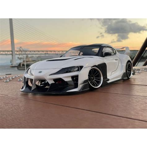 Addiction Rc Toyota Gr Supra Hycade Clear Body Set For Rc