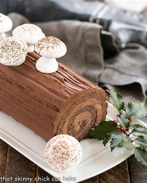 Bûche de Noël or Yule Log With Pro Tips That Skinny Chick Can Bake