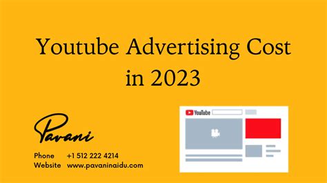 Youtube Advertising Cost In India 2024 Pavani Naidu