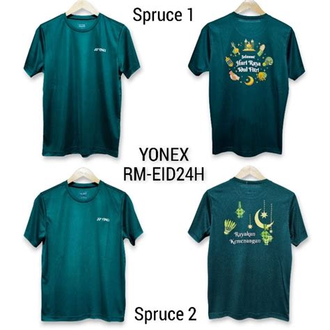 Jual Yonex T Shirt Badminton RM EID 24H Shaded Spruce Tru Breeze Jersey