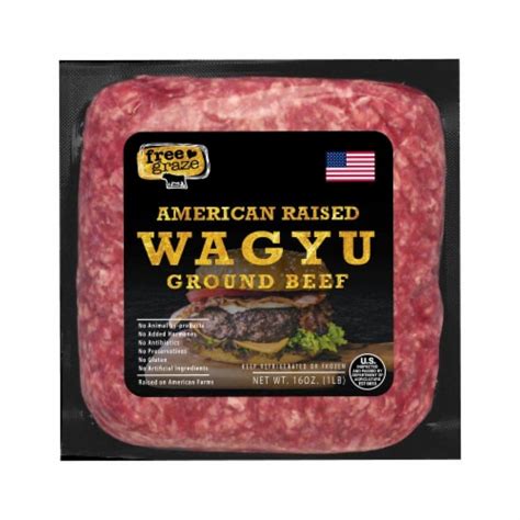 Miami Beef American Raised Wagyu Ground Beef 1 Lb Kroger