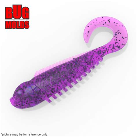 Bait Diy Fishing Mold Soft Plastic Baits Lure Plastisol Bass Wriggler