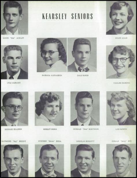 Explore 1953 Kearsley High School Yearbook, Flint MI - Classmates